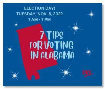 Facebook post - 7 TIPS FOR VOTING NOV 8, 2022