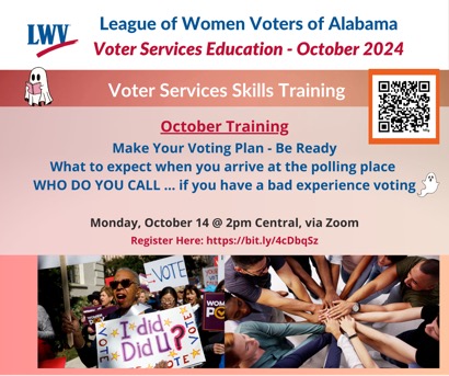 LWVAL Voter Services Skills Training.20241014